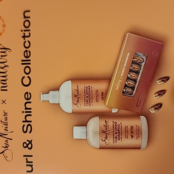 Sheamoisture x nailstry curl & shine set - Picture 2 of 3
